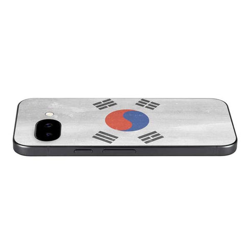 South Korean Flag Distressed Google Pixel 9a Skin